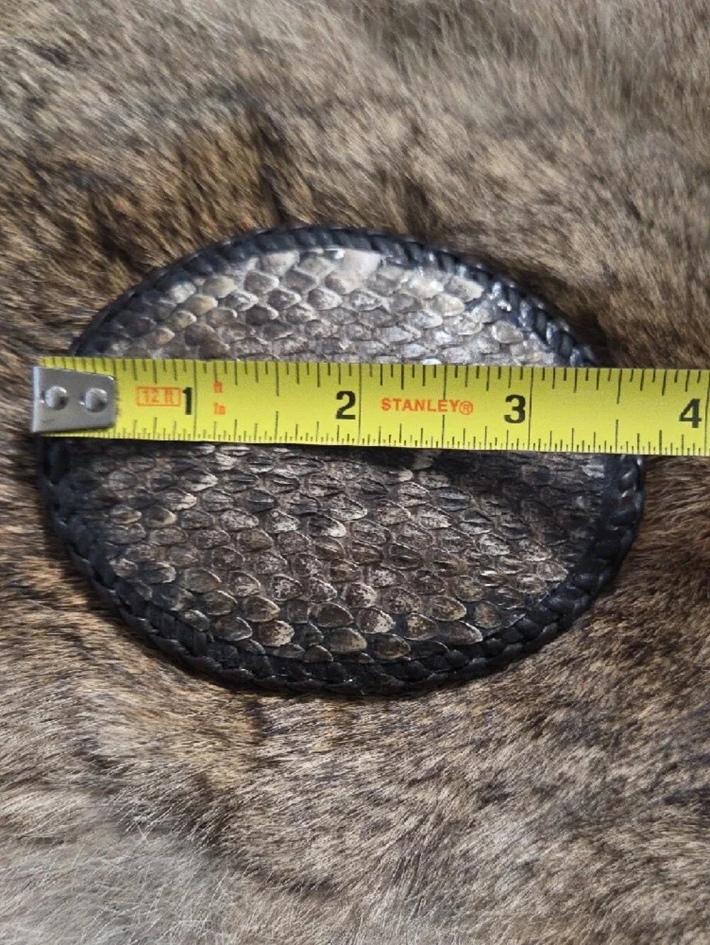 Rad Leather Snake Belt Buckle
